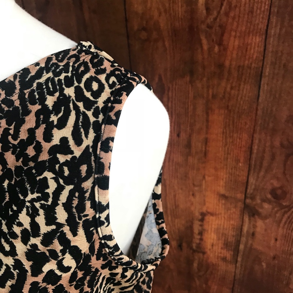Vintage AGB Leopard Tank Top - Picture 6 of 10